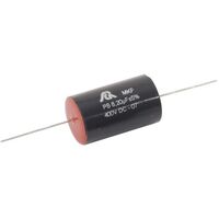SCR-METALISED POLYPROPYLENE Audio Capacitor | Value: 8.2 µF | Tolerance: %5 | Size: 40mm x 24mmø | 400Vdc | For Hobby | For PCB | For TV