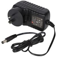 12 VOLT 2A WITH INTERCHANGEABLE AC PLUGS 