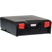 STORAGETEK LARGE ABS CASE BLACK - BLACK LID 