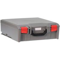 STORAGETEK LARGE ABS CASE GREY - GREY LID 