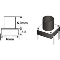 Daichi TACT SWITCH 5.0mm  spare part