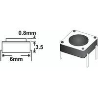 Daichi TACT SWITCH 0.8mm  spare part