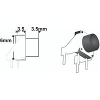 Daichi TACT SWITCH R/A 3.5mm  spare part