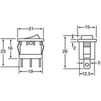 Daichi SPST ROCKER SWITCH  spare part