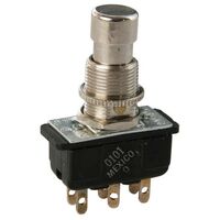 DPDT Carling Footswitch | Current: 3A | 125 Vac | For Electronics 