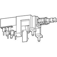 BRACKET PCB PUSH SWITCH 