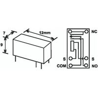 Universal SPDT SY-5 RELAY  spare part