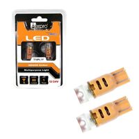 1 X CREE SMD T10 WEDGE + DIFFUSER - AMBER 