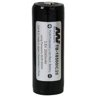 18500 Li-Ion Rechargeable Battery | Capacity: 2040mAh | 3.7V | For Electronics | For Hobby | For Digital Camera