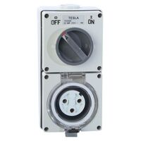 250V INDUSTRIAL SWITCHED OUTLET 20A 