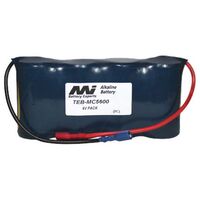 Alkaline Test Equipment Replacement Battery | 6V | For MetroCount 5600 Vehicle Classifier System Roadside unit