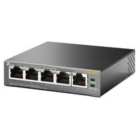 5 PORT GIGABIT DESKTOP SWITCH WITH 4 PORT PoE 