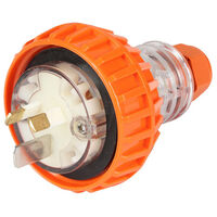 15A 3 PIN CAPTIVE POWER PLUG - IP66 