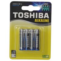 Alkaline Battery AAA - Toshiba | 1.5V | For Electronics | For Hobby