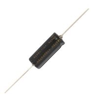 AXIAL ELECTROLYTIC GOLD CAPS - TAD Capacitor | Value: 16 µF | Size: 30mm x 12mmø | 475V | For Hobby | For PCB | For TV