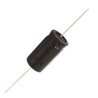 AXIAL ELECTROLYTIC GOLD CAPS - TAD Capacitor | Value: 22 µF | Size: 32mm x 16mmø | 500V | For Hobby | For PCB | For TV