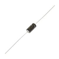AXIAL ELECTROLYTIC GOLD CAPS - TAD Capacitor | Value: 25 µF | Size: 13mm x 6.5mmø | 25V | For Hobby | For PCB | For TV