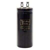 RADIAL ELECTROLYTIC GOLD CAPS - TAD Capacitor | Value: 32 µF | Size: 60mm x 25mmø | 500V | For Hobby | For PCB | For TV