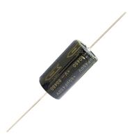AXIAL ELECTROLYTIC GOLD CAPS - TAD Capacitor | Value: 80 µF | Size: 50mm x 26mmø | 450V | For Hobby | For PCB | For TV