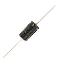 AXIAL ELECTROLYTIC GOLD CAPS - TAD Capacitor | Value: 8 µF | Size: 25mm x 13mmø | 475V | For Hobby | For PCB | For TV