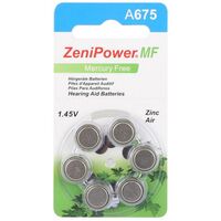 Hearing Aid Battery | Capacity: 600mAh | 1.4V 