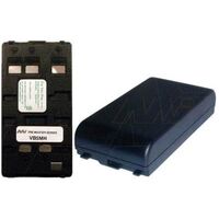 Replacement Battery | Power: 2100mAh | 6V | For BNV14RU, VW-VBS2E, NV-G3, MS70, MS90, S1, VW-VBS1E,5E and more