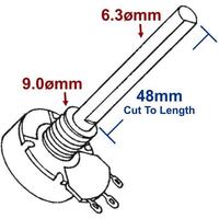 Universal 3W Wire Wound Linear Potentiometer | Value: 10 Ohm | 500V DC | For Hobby | For PCB | For TV spare part