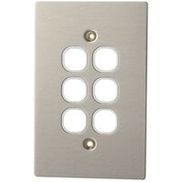 CLIPSAL® COMPATIBLE WALL PLATES METAL 