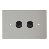 Tesla HORIZONTAL SWITCH WITH STAINLESS STEEL WALL PLATE  spare part