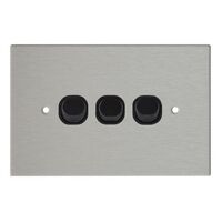 Tesla HORIZONTAL SWITCH WITH STAINLESS STEEL WALL PLATE  spare part
