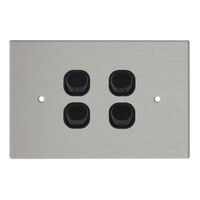 Tesla HORIZONTAL SWITCH WITH STAINLESS STEEL WALL PLATE  spare part