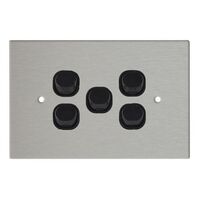 Tesla HORIZONTAL SWITCH WITH STAINLESS STEEL WALL PLATE  spare part