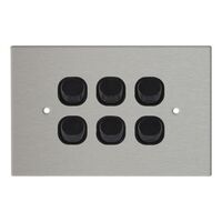 Tesla HORIZONTAL SWITCH WITH STAINLESS STEEL WALL PLATE  spare part