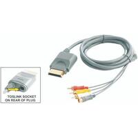 XBOX 360 AV / S-AV CABLE WITH OPTICAL 