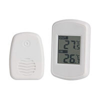 THERMOMETER WITH WIRELESS REMOTE SENSOR 
