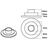 Daichi STEPPED WASHER  spare part